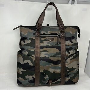 TWELVELITTLE 3 in 1 Foldover Tote Camo Camouflage